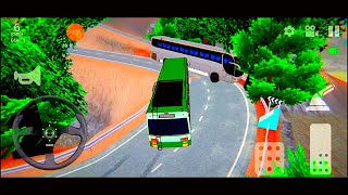 Kolli Hills Driving Simulator Bus Wala Game New Bus Game Hairpin Bend Driving Game Game Games [upl. by Otilesoj]