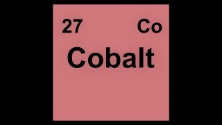 27 Co Cobalt [upl. by Ahsrat]