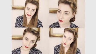 My Top Vintage Hairstyles  Tutorials [upl. by Eihctir]