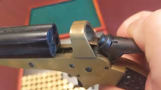 rotating firing pin Sharps Pepperbox replica [upl. by Atahs]