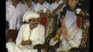 Benazir Bhutto and Asif Zardari Wedding Highlights [upl. by Sisely856]