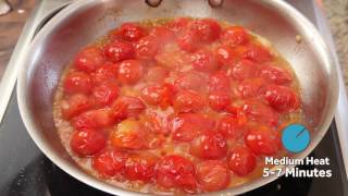 Quick and Easy Pasta With Cherry Tomato Sauce [upl. by Sucramraj]