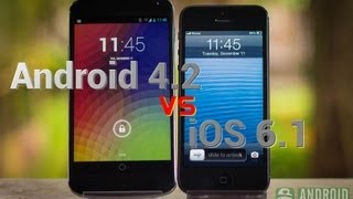 Android 42 Jelly Bean vs Apple iOS 61  Which is the sweeter treat [upl. by Weed]