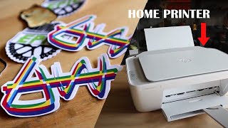 Print your own Vinyl Stickers at Home Cricut Maker [upl. by Ahsitel]