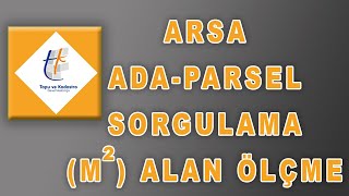 Arsa Ada Parsel Sorgu Alan Hesaplama Nasıl Yapılır [upl. by Niki]