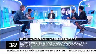 Benalla  Macron  une affaire dEtat   Les questions SMS cdanslair 20072018 [upl. by Marolda921]