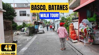 BASCO BATANES WALK TOUR Day amp Night Walk Tour 4K VIDEO [upl. by Drucill]