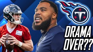 Tennessee Titans DE Jeffery Simmons APOLOGIZES for tirade Will Levis SHINES at training camp [upl. by Luby]