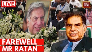 Ratan Tata Last Rites LIVE Ratan Tata Funeral LIVE  Farewell Mr Ratan Naval Tata  Shantanu Naidu [upl. by Neyuq]