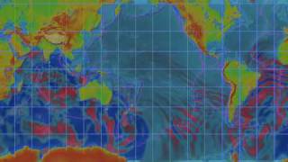 Worldwide Wave Propagation of 2004 Tsunami [upl. by Bodnar]