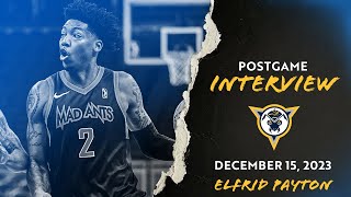 Elfrid Payton Postgame Interview  December 15 2023 [upl. by Romeu842]