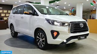 Toyota Innova Crysta ZX 2022  New Innova 2022 Features  Interior and Exterior  Reallife Review [upl. by Nidnal]