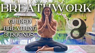 Guided Breathing Exercise SLOW PACE I 3 Rounds I 30 Breaths beginner [upl. by Awad]