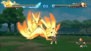 Naruto Shippuden Ultimate Ninja Storm 4  All Nine Tails Narutos Transformations HD 1080p60FPS [upl. by Waters]