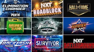 WWE PPV Schedule 2024 Full Details [upl. by Gere]