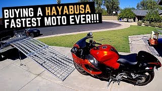 Buying Used Suzuki Hayabusa GSX1300R off Craigslist Ride Review Brocks Performance Exhaust [upl. by Mossberg559]