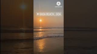 are you a sunset lover  sea sunset beach goa bagabeach beautiful shorts [upl. by Aisyat]