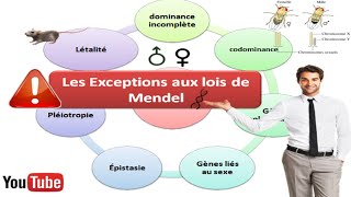 Exceptions aux lois de Mendel [upl. by Drugi]