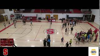 Strasburg High School Volleyball VS Limon [upl. by Takeo]