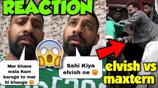 Rajat Dalal REACTION on elvish yadav vs maxtern fight😲elvish yadav vs maxtern fight [upl. by Vasileior]