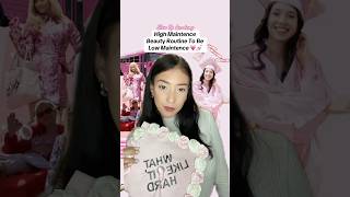 High Maintence Beauty Routine To Be Low Maintence 💗💅🏻beauty beautytips beautyroutine glowup [upl. by Ortiz]