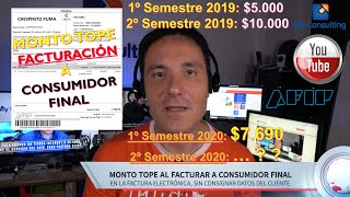 ¿Como facturar a CONSUMIDORES FINALES  TOPES en la FACTURACIÓN  Tutorial para Monotributistas  🔔 [upl. by Ayet726]