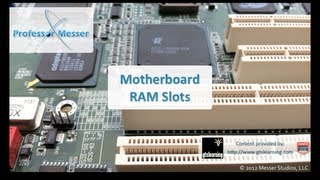 Motherboard RAM Slots  CompTIA A 220801 12 [upl. by Drexler551]