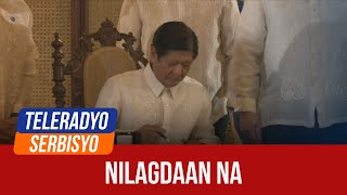 Marcos signs magna carta for seafarers into law  Headline Ngayon 23 September 2024 [upl. by Urania780]