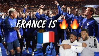 Americans bros react to France Celebrations at the FIFA World Cup 2018 Célébration stade de France [upl. by Reilly277]