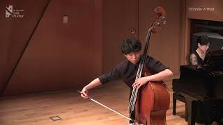 신한라이브클래식 김민건  Giovanni Bottesini DoubleBass Concerto NO1 in fsharp minorIIAndante [upl. by Yelssew28]