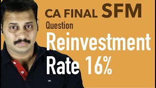 16 Reinvestment Rate Question from Q40 Security Valuation [upl. by Ongineb]