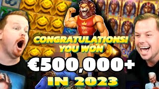 Top 10 🚀Biggest Slot Wins🚀 of 2023 [upl. by Fisken287]