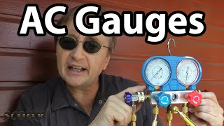 How to use AC Gauges in Your Car AC Problems [upl. by Aissej7]