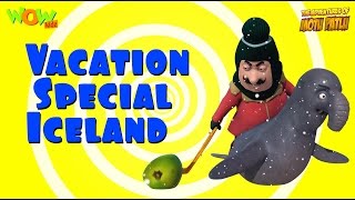 Motu Patlu Cartoons In Hindi  Animated cartoon  Iceland compilation  Wow Kidz [upl. by Yenettirb883]