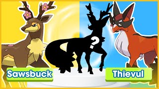 Pokemon Fusion  Sawsbuck  Thievul  pokemon infinite fusion challenge [upl. by June237]