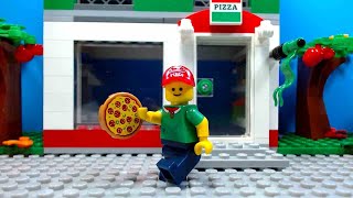 LEGO Pizza Delivery Guy [upl. by Sylvia]