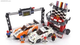 LEGO Speed Champions Porsche 911 GT Finish Line review set 75912 [upl. by Garek682]