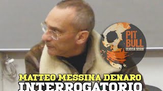 Matteo Messina Denaro laudio integrale dellunico interrogatorio del boss [upl. by Pangaro23]