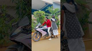 😳Adi pavi unna bike la era sonna🤣lovestatus love couple trending trending funny reels fun [upl. by Secundas943]