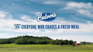 To Everyone Who Craves a Fresh Meal  Culver’s® [upl. by Leahcimnaes598]