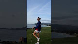 the most insane experience of my life pebblebeach golf [upl. by Irahcaz724]