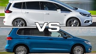 2017 Opel Zafira vs 2016 Volkswagen Touran [upl. by Leelahk]