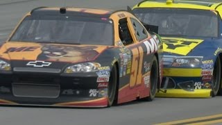 Ricky Bobby aka Kurt Busch takes the lead at Talladega [upl. by Ykciv]