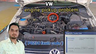 VW Polo pickup issue  p0234 fault code turbo supercharger overboost condition [upl. by Finkelstein531]