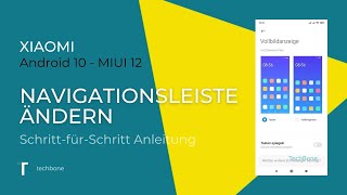 Navigationsleiste ändern  Xiaomi Android 10  MIUI 12 [upl. by Ycaj]