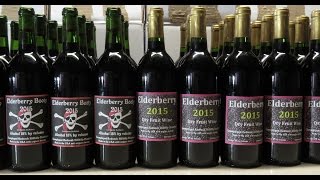 Bottling My Elderberry Wine [upl. by Namia893]