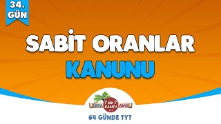 📌34 GÜN  Sabit Oranlar Kanunu🤓 Kimya Adası tytkimya [upl. by Bradlee949]