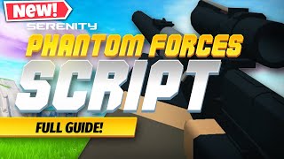 Roblox Phantom Forces Script  Working Silent Aim ESP And More  PASTEBIN 2023 [upl. by Nelehyram]