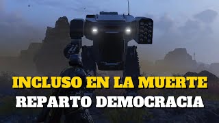 INCLUSO EN LA MUERTE REPARTO DEMOCRACIA  HELLDIVERS 2 [upl. by Atima838]