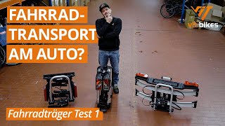 Fahrradträger für die Anhängerkupplung 🚲😮 Westfalia Fischer amp Eufab im Test [upl. by Avek]